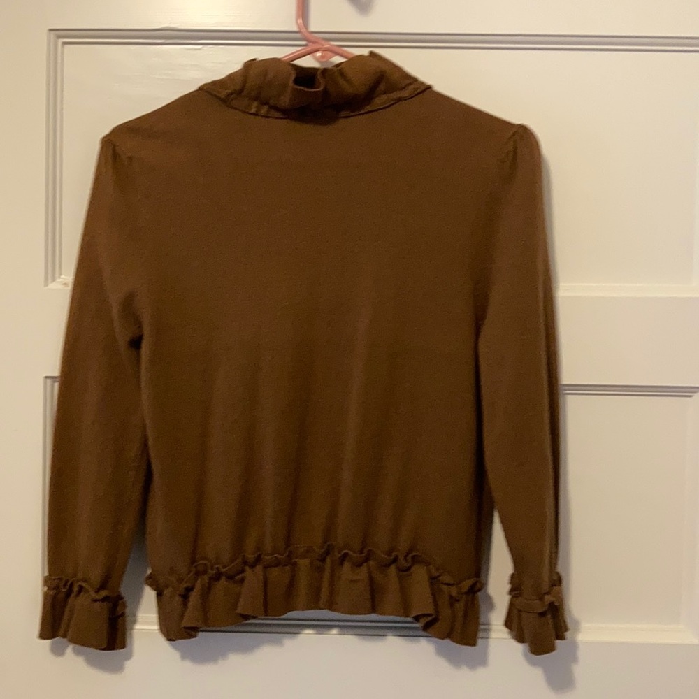 INC Ruffle Front Sweater - Picture 4 of 4